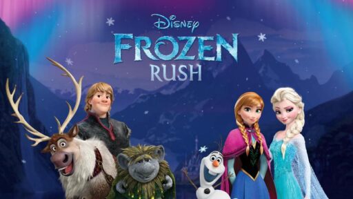 Disney Frozen Rush game banner - find where to play in the cloud