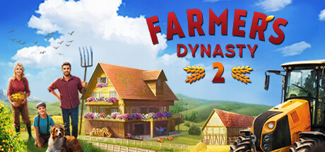 Farmer's Dynasty 2 game banner - find out how to play with cloud gaming