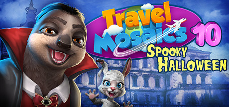 Travel Mosaics 10: Spooky Halloween game banner