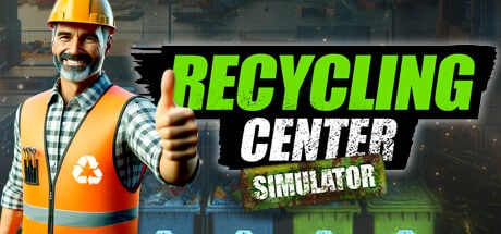 Recycling Center Simulator game banner - find out how to play with cloud gaming