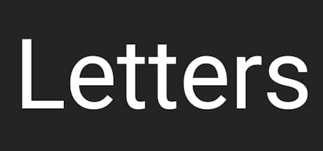 Letters game banner - find where to play in the cloud