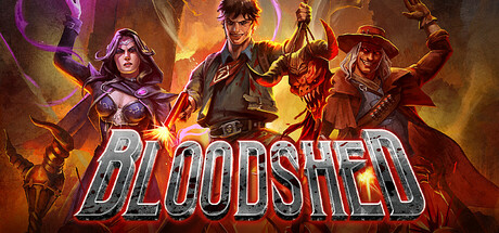 Bloodshed game banner - find out how to play with cloud gaming