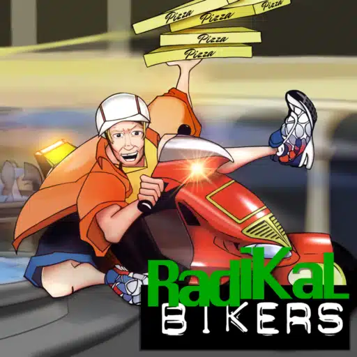 Radikal Bikers game banner - find out how to play with cloud gaming