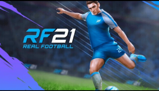 Real Football 21 game banner - find out how to play with cloud gaming