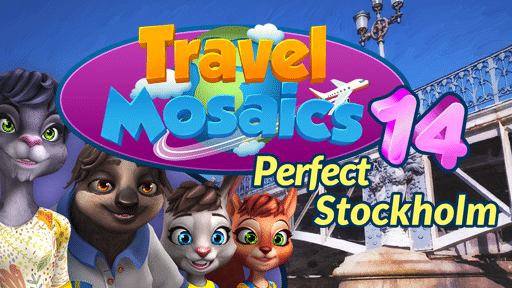 Travel Mosaics 14: Perfect Stokholm game banner - find out where to play in the cloud