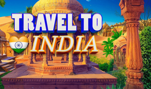 Travel to India game banner