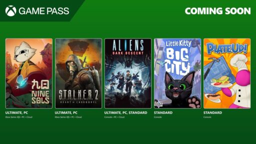 Game Pass upcoming releases: Nine Sols, STALKER 2, Aliens Dark Descent, Little Kitty Big City, PlateUp.