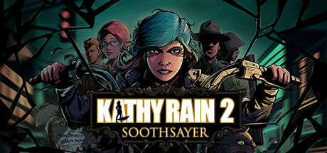 Kathy Rain 2: Soothsayer game banner - find out how to play with cloud gaming