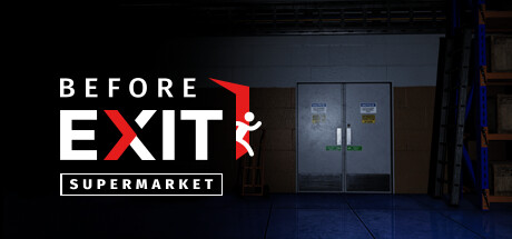 Before Exit: Supermarket game banner - find where to play in the cloud