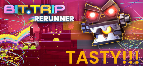 BIT.TRIP RERUNNER game banner - find where to play in the cloud