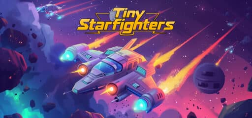 Pixicharm - Tiny Starfighters game banner - find where to play in the cloud