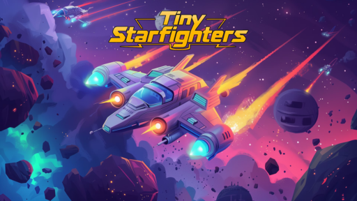 Pixicharm - Tiny Starfighters game banner