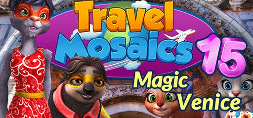 Travel Mosaics 15: Magic Venice game banner - find out how to play with cloud gaming