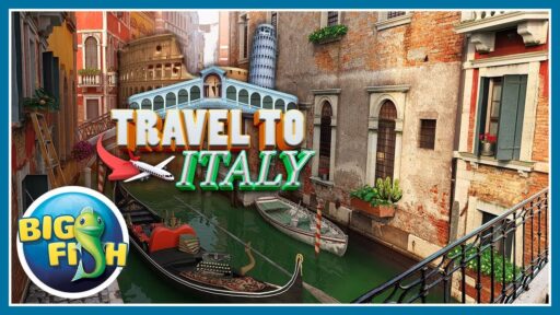 Travel to Italy game banner