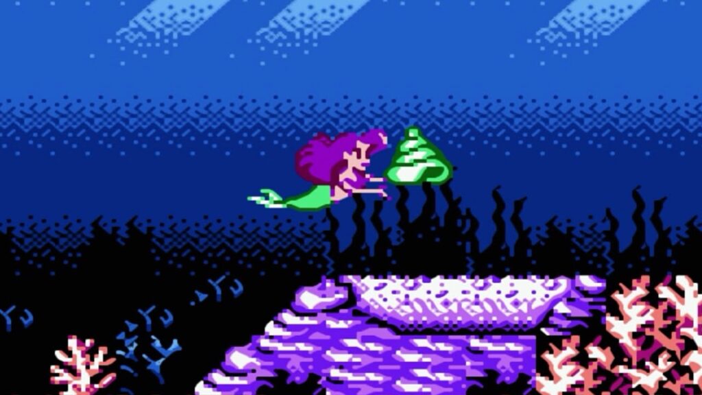 The Little Mermaid  NES gameplay screenshot