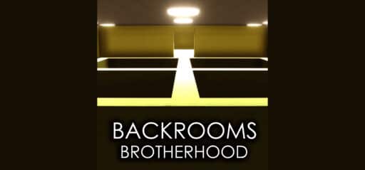 Backrooms Brotherhood game banner - find out how to play with cloud gaming