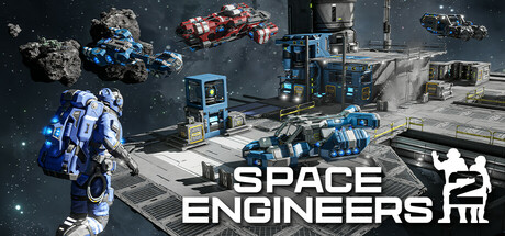 Space Engineers 2 game banner - find out how to play with cloud gaming