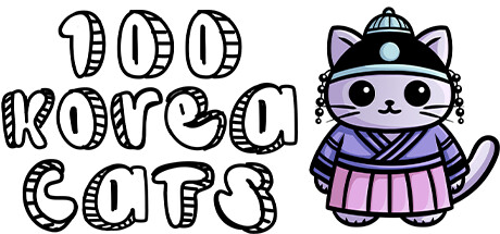 100 Korea Cats game banner