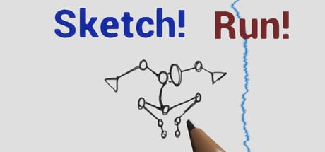 Sketch! Run! game banner - find where to play in the cloud