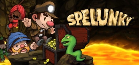 Spelunky game banner