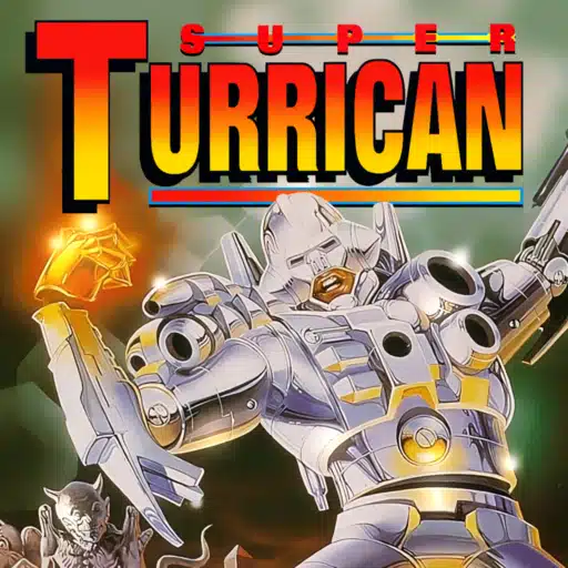 Super Turrican game banner - find where to play in the cloud