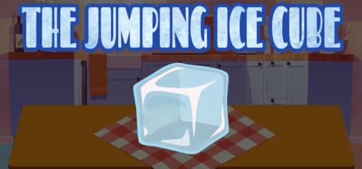 The Jumping Ice Cube game banner - find out how to play with cloud gaming
