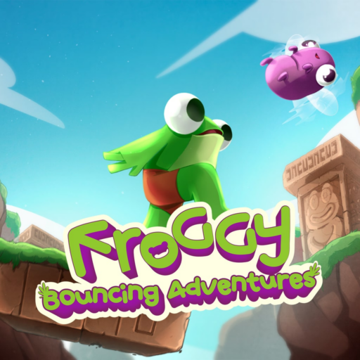 Froggy Bouncing Adventures game banner