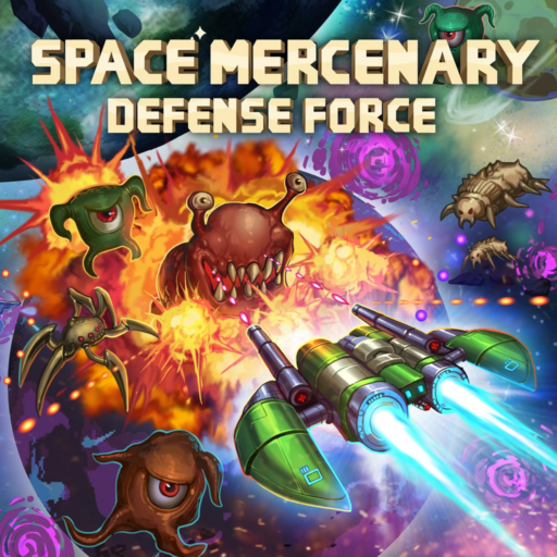 Space Mercenary Defense Force game banner - find out how to play with cloud gaming