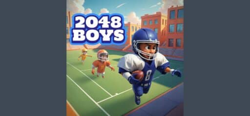 2048 Boys game banner - find where to play in the cloud