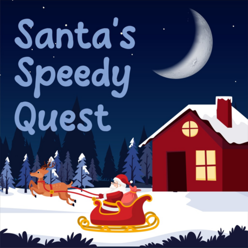 Santa's Speedy Quest game banner - find where to play in the cloud