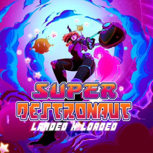 Super Destronaut Landed X Loaded game banner - find out how to play with cloud gaming