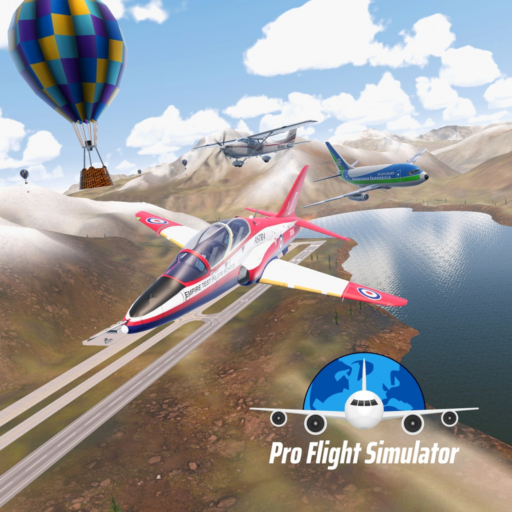 Pro Flight Simulator game banner - find out how to play with cloud gaming