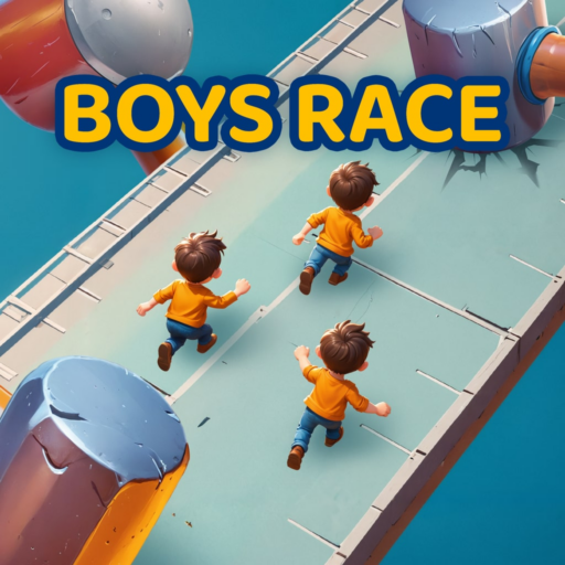 Boys Race game banner - find out how to play with cloud gaming