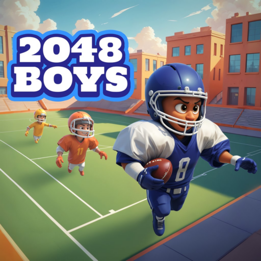 2048 Boys game banner - find out how to play with cloud gaming