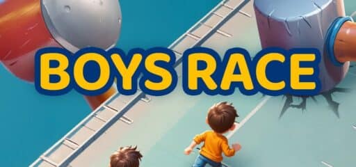 Boys Race game banner - find where to play in the cloud