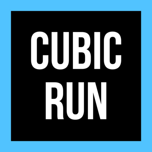 Cubic Run game banner - find out how to play with cloud gaming