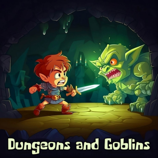 Dungeons and Goblins game banner - find where to play in the cloud