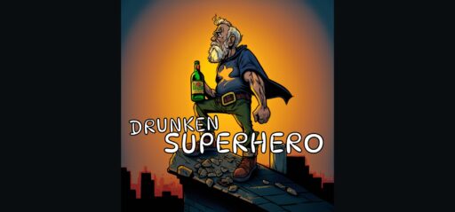 DRUNKEN SUPERHERO game banner - find where to play in the cloud