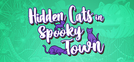 Hidden Cats in Spooky Town game banner - find out how to play with cloud gaming