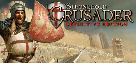 Stronghold Crusader game banner - find out how to play with cloud gaming