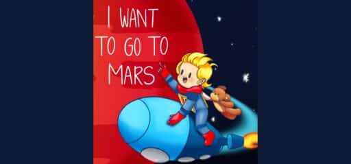 I Want To Go To Mars game banner - find where to play in the cloud