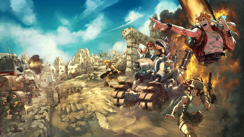 Metal Slug Tactics official art