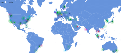 Cloud Gaming Datacenter Locations