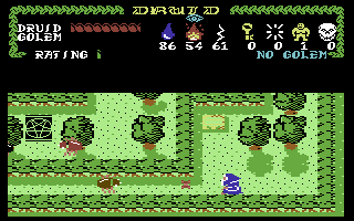 Druid Commodore 64 (C64) gameplay screenshot