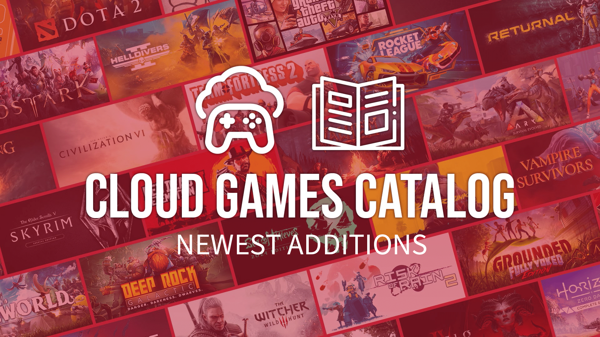 Cloud Games Catalog Newest Additions Banner