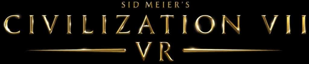 Gold text on a black background announces "Sid Meier's Civilization VII VR," marking the highly anticipated Civilization 7 release.