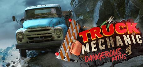 Truck Mechanic: Dangerous Paths game banner - find out how to play with cloud gaming