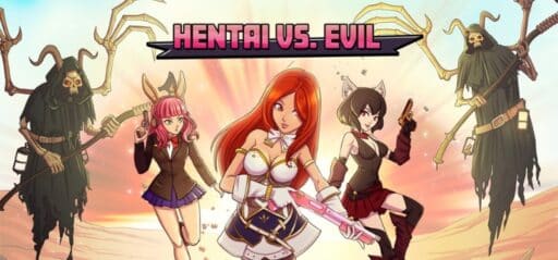 Hentai vs. Evil game banner - find out how to play with cloud gaming