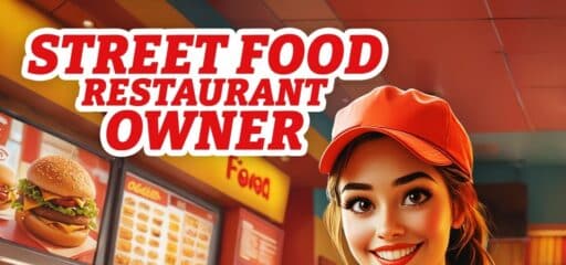 Street Food Restaurant Owner game banner - find where to play in the cloud