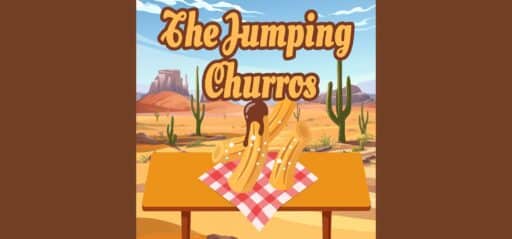 The Jumping Churros game banner - find where to play in the cloud